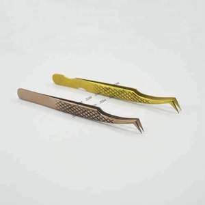 Pinzas rusas profesionales de 90 grados para volumen/Zona de pinzas de extensión de pestañas - Product Image 6