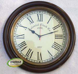Reloj de pared colgante con acabado hermoso y de diseño, reloj de pared, reloj de estilo náutico marino - Product Image 3