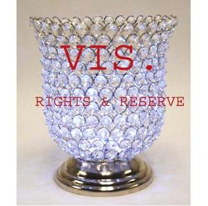 Support de lumière de thé fait main en verre argenté romantique pour les mariages fêtes de noël hôtels et églises! Vente à durée limitée! - Product Image 4