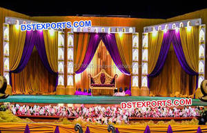 La última boda escenario decoraciones de la boda de Panel de fibra escenario boda escenario paneles - Product Image 6