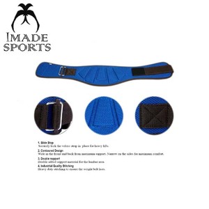 Weight Lifting Neoprene Gym Belt <b>Back</b> <b>Support</b> Workout Fitness Belt - Product Image 3
