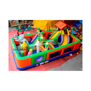 Parque inflable, bonito jardín, 10x5x5m, ciudad - Product Image 1