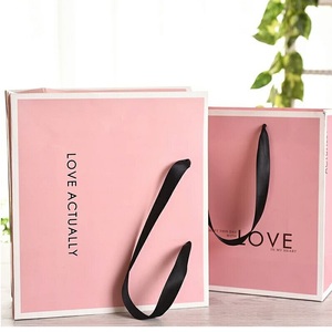 Bolsas de compras de papel Bolsa de regalo de papel Bolsa de papel Kraft marrón - Product Image 5