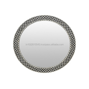 Marco de espejo con incrustaciones de hueso de diseño especial - Product Image 2