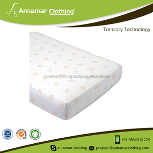 High Quality Cotton Fitted Crib Sheet for Baby - Product Image 6