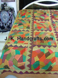 Colchas bordadas de estilo indio, sábanas - Product Image 2