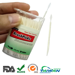 Boîte de cure-dents jetables de voyage en plastique pour l'hygiène dentaire avec 150 cure-dents ovales, certifiée CE/ROHS - Product Image 4