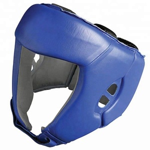 Protector de cabeza de boxeo de cuero de vaca OEM al por mayor - Product Image 1