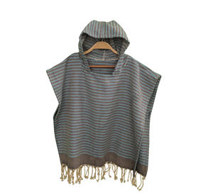 Bébé à capuchon Serviette Pestemal Poncho pour Enfants PNC-ASSO-TQ1 À Capuche Enfants Poncho Collection - Product Image 3