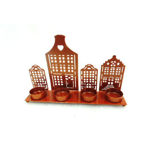 Soporte decorativo de Metal para luz de té, ornamento navideño, superventas - Product Image 1