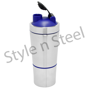 กระบอกน้ำสุญญากาศผนังสองชั้น,แก้วเชกเกอร์สแตนเลสสำหรับเดินทางแก้วกาแฟอุ่นโลหะ - Product Image 1