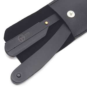 3 PRO Rasoirs de barbier noir mat - Product Image 2