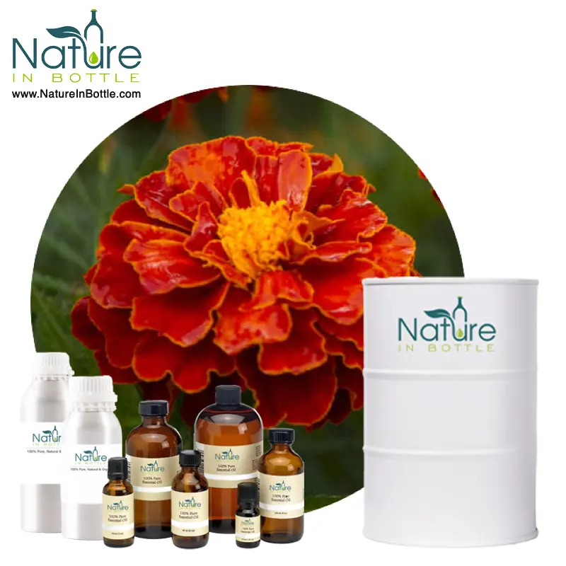 Tagetes Essential Oil | Tagetes minuta | Mexican Marigold Oil - 100% Natural and Organic Essential Oils - Private Labelling