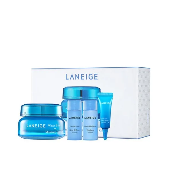 Laneige-crema hidratante con Banco de agua, conjunto especial, Cosméticos Coreanos