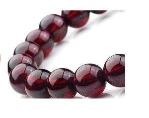 Natural Garnet <b>Beads</b> Round Garnet <b>Beads</b> <b>Top</b> Grade Garnet FROM INDIAN SELLER and SUPPLIER - Product Image 1