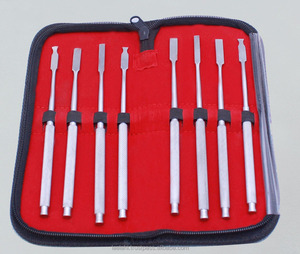 Juego de 8 cinceles dentales y martillo para separación de huesos, implantes dentales, alta calidad quirúrgica, por LA ELAHI - Product Image 2
