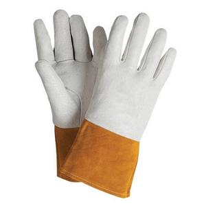 Gants de soudage unisexes chauds en cuir de vache fendu pour l'hiver Gants de travail résistants au feu avec logo personnalisé Gants de sécurité pour adultes - Product Image 1
