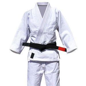 ชุดเครื่องแบบป้องกันผดผื่นคอตตอน Jitsu GI BJJ สำหรับผู้ใหญ่สามารถปรับแต่งโลโก้ได้ - Product Image 2