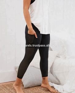 New Arrival Cheap Stylish Plain Compression Hip up Fit Tights Women Gym <b>Leggings</b> - Product Image 5