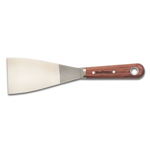 Couteau à mastic professionnel Topflex pour le bricolage et l'industrie avec manche en bois et lame en acier inoxydable - Product Image 1