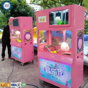 New Condition automatic cotton candy vending machine