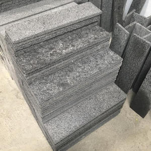 Versátiles baldosas de piedra natural Pedra Hitam, baldosas verdes para exteriores de 400x400mm con extracción de lava volcánica duradera - Product Image 2