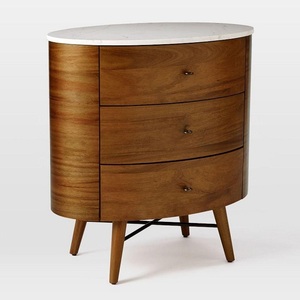 Cajón industrial de madera y hierro de diseño moderno de alta calidad para muebles de oficina y sala de estar - Product Image 1