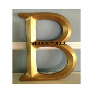 Alphabets en métal de luxe, forme personnalisée, alphabets faits à la main, alphabets de designer, alphabets en métal classiques et élégants, vente en gros - Product Image 2