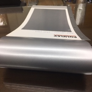 Matériel enduit de PVC de style simple de bâche laquée argentée de PVC - Product Image 6