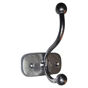 Настенный крючок для одежды, никелированный Алюминиевый металлический настенный крючок для домашнего офиса, поставщик из Индии