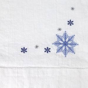 EVN Noël Lin Serviette Brodée - Product Image 1