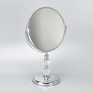 Rectangle Design <strong>Chrome</strong> Plated Small Tabletop <strong>Mirror</strong> - Product Image 2