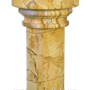 Columna de mármol de ónix, artesanías con forma de pilar de mármol - Product Image 3