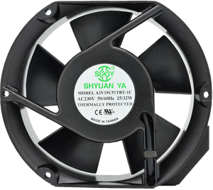 115v 230V 6 pulgadas rodamiento AC flujo ventilador Axial - Product Image 2