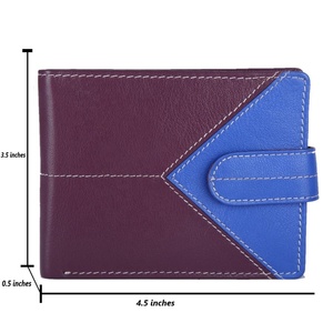 Direct Factory Supply Men's Genuine Leather <b>Wallet</b> with Multiple Card Slots and Elegant Finish Available For Sale - Product Image 4