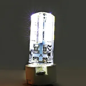 Силиконовая лампочка, светодиодные лампы CE RoHs G4 G6.35 G8 G9 LED