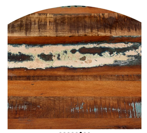 Table basse indienne au design rustique en bois massif recyclé Meubles de salon traditionnels au prix de gros - Product Image 3