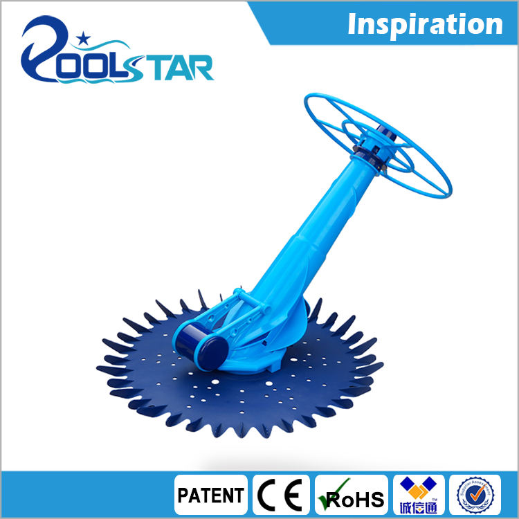 Nettoyeur de piscine automatique bleu