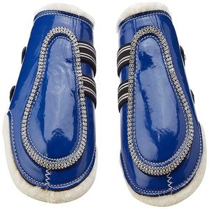 Bottes multifonctionnelles pour tendons de chevaux en vente directe en usine Bottes à cloche de cheval de qualité supérieure disponibles pour l'exportation en vrac pliées et intelligentes - Product Image 4