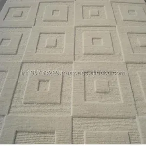 가정용 모직 카펫 현대 울 지역 카펫 깔개 Alfombras Teppich 화이트 RIBS 브랜드 새로운 티베트 자수 깔개 판매
