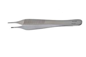 Pince à tissu Adson 12cm Instrument de dissection en acier inoxydable allemand Source d'alimentation manuelle Norme de sécurité-MOL - Product Image 5