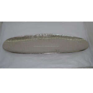 <b>Silver</b> <b>Tray</b> Plated Finishing Design Royal Table <b>Decor</b> <b>Tray</b> Brass Metal Design Custom Engraving Design Metal <b>Tray</b> Shaped - Product Image 1
