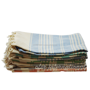 L'anatolie Pestemal Turc Serviettes Peshtemal, Hamam En Gros Couverture-Antrasite TTANP-0003 Collection Classique - Product Image 1