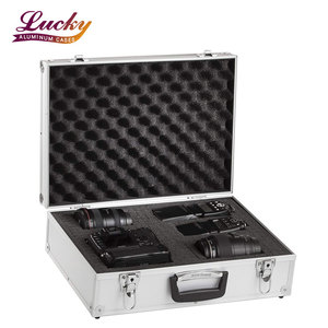 MICROPHONE NHÔM TRƯỜNG HỢP CHUYẾN BAY FLIGHTCASE BOX VỚI CUSTOMISABLE BỌT - Product Image 1