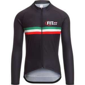 Personnalisé nouveau style hommes hiver cyclisme maillot respirant à manches longues antibactérien séchage rapide haute qualité vêtements de cyclisme - Product Image 3