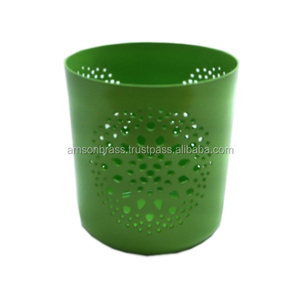 เชิงเทียนโลหะเหล็กสำหรับถือเทียนคริสต์มาสทำด้วยมือดีไซน์คลาสสิกมีสไตล์การออกแบบที่มีรูพรุน - Product Image 1