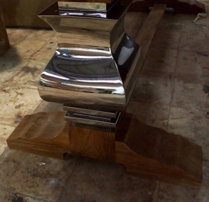 Mesa de comedor de teca, muebles para Loft - Product Image 6