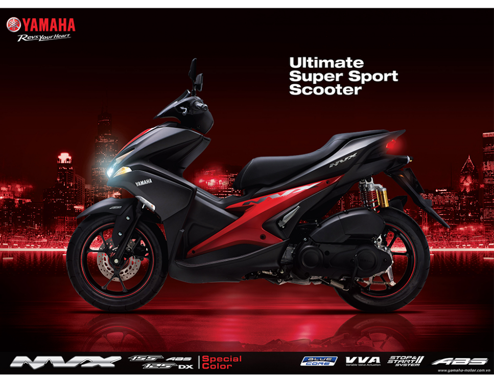 Yamaha N-V-X 125 Scooter - Fast, Efficient, and Reliable