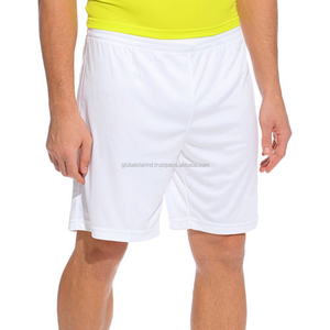 Shorts de sport pour homme en polyester/coton, marathon, noir uni, polaire, écologique, service OEM, séchage rapide, respirant - Product Image 1