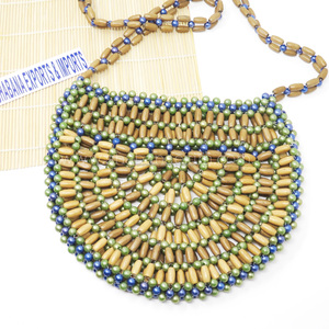 Bolso con cuentas Hadmade Diseño simple de moda Sing Bag Bolsos de mujer Bolsos de diseñador al por mayor - Product Image 2